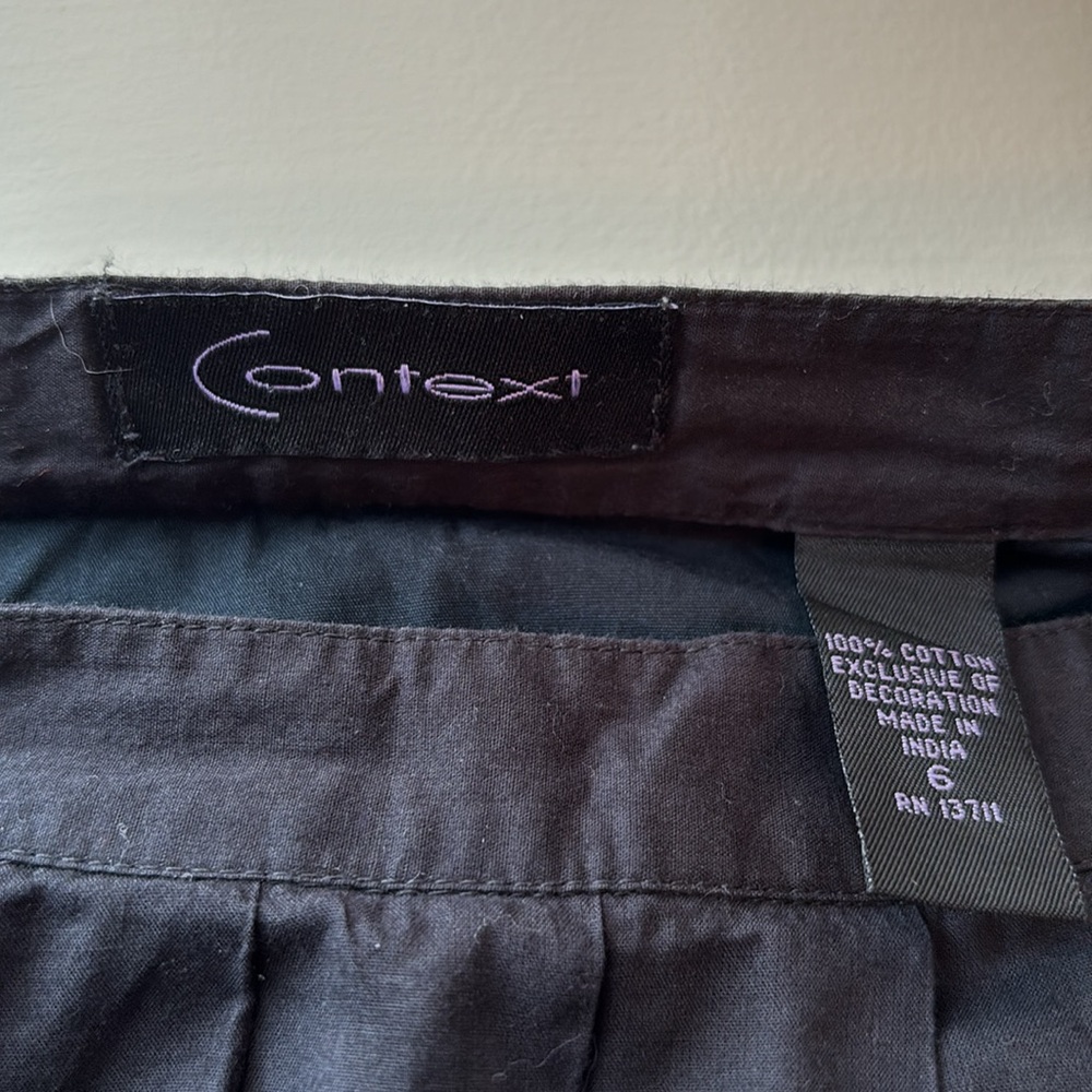 CLOSET CLEANOUT SALE! Gorgeous Skirt with Embroidered Decor - Picture 5 of 6